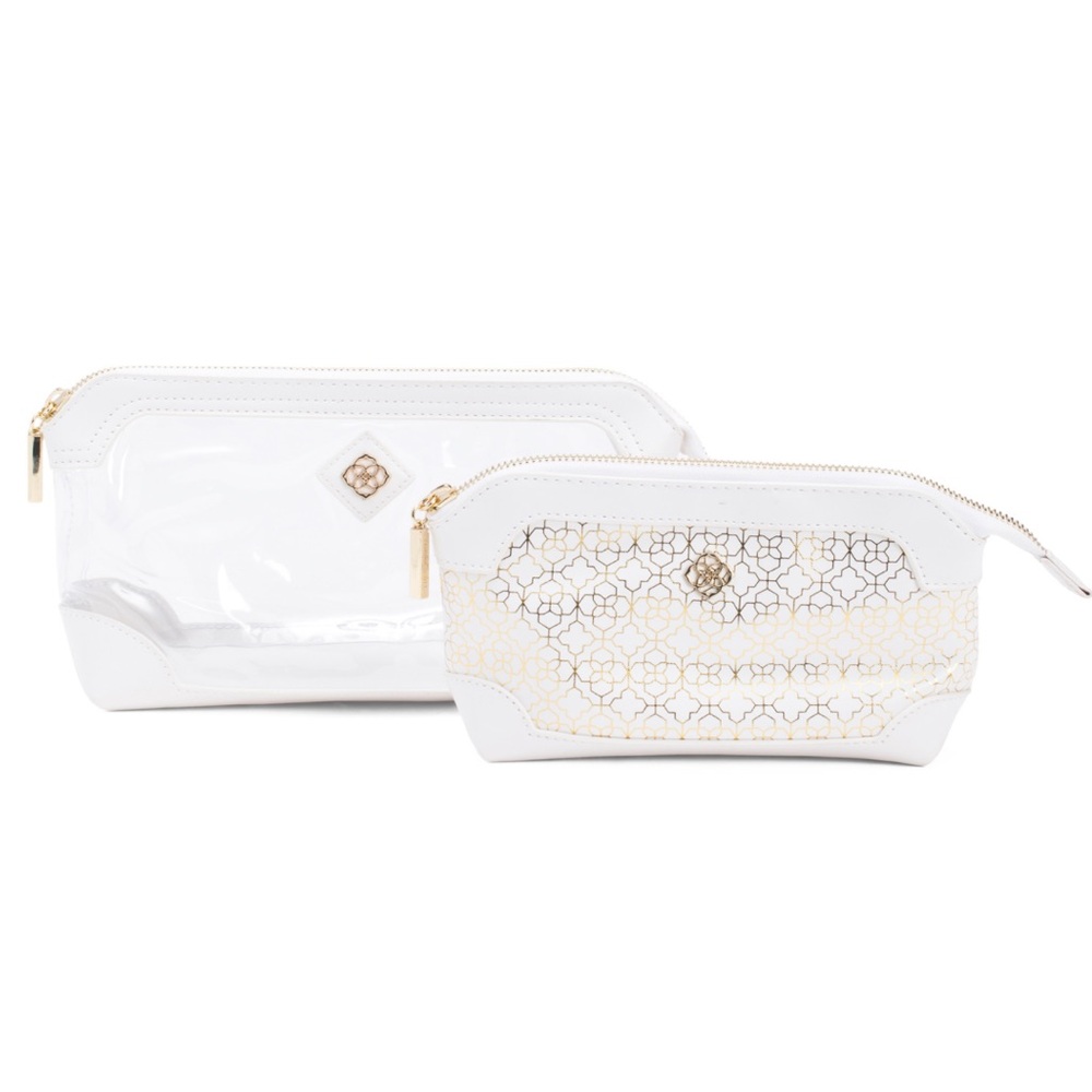 Kendra Scott 2 Piece Cosmetic Bag Set